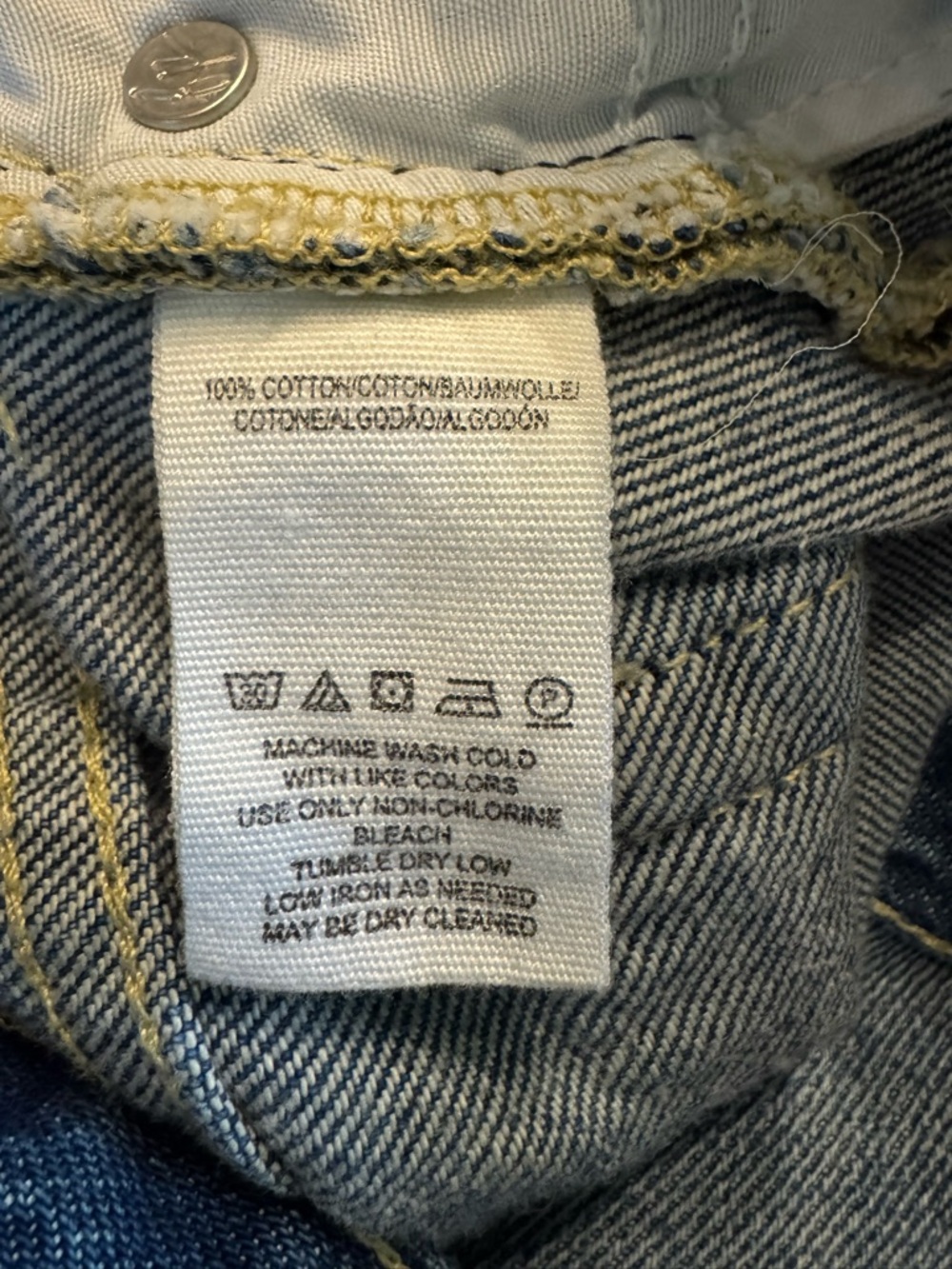 We The Free distressed Maggie mid-rise straight leg jeans 26 - Picture 5 of 5